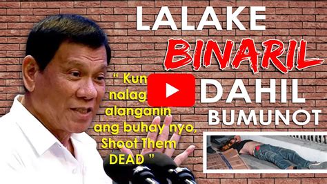 Lalaking Nanlaban Binaril Ng Pulis Youtube