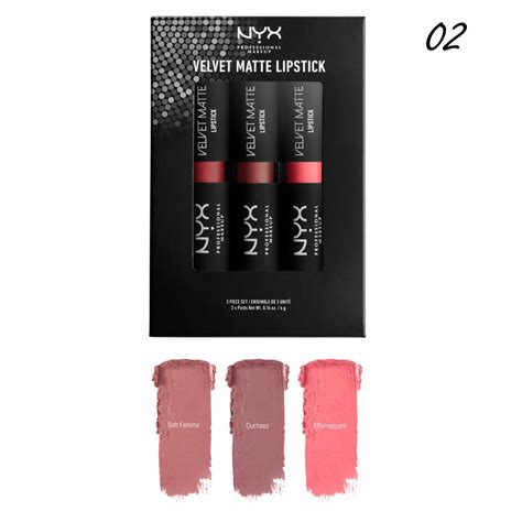 Nyx Matte Lipstick Box Set | Lipstutorial.org