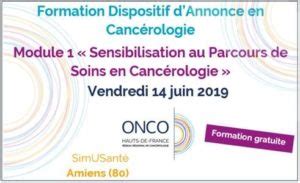 Formation Dispositif D Annonce Module Onco Hauts De France