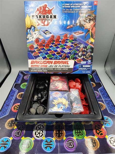 Bakugan Brawl Battle Brawlers Board Game 2008 Spin Master EBay