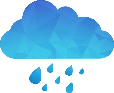 Download Clip Free Download Rain Cloud Euclidean Storm Blue Rain Png