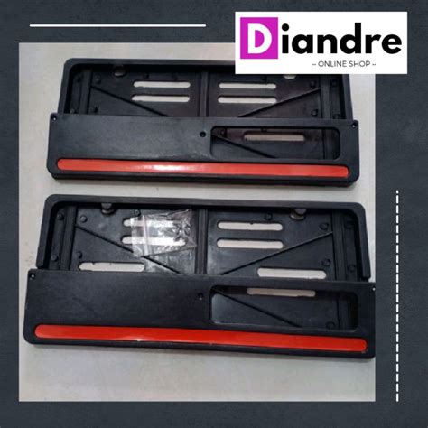 Jual Cover Tempat Plat Nomor Motor Original Honda AHM Shopee Indonesia