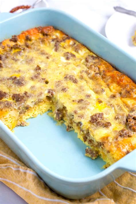 Breakfast Casserole With Crescent Roll Dough Asian Food Street