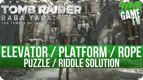 Rise Of The Tomb Raider DLC Wicked Vale Elevator Platform Rope