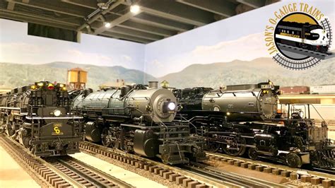 The BIG 3 My Largest O Gauge Steam Engines YouTube