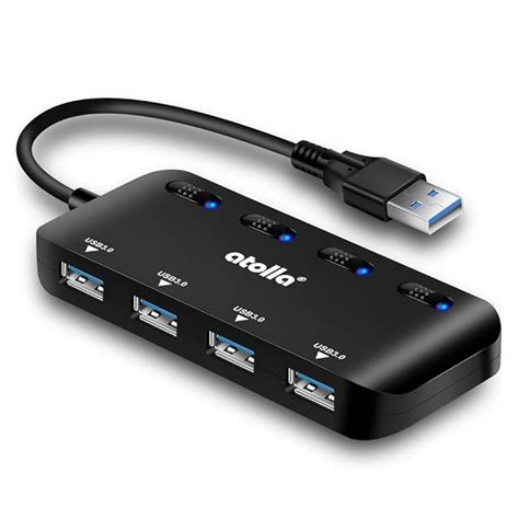 Buy Atolla Usb Hub Ports Super Slim Usb Splitter For High Speed