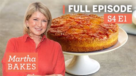 Martha Stewart Makes 4 Citrus Dessert Recipes Martha Bake S4e1 Citrus Youtube