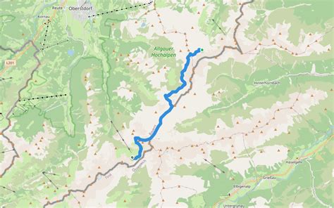 Trail 433 Hiking Oberstdorf Bayern Pacer