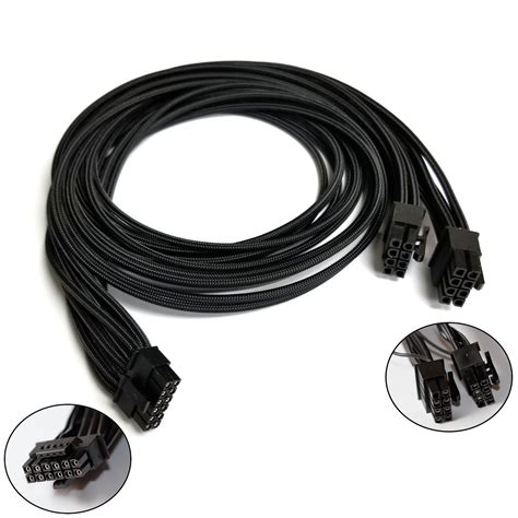 Atx 30 Pcie 50 600w Dual 8 Pin To 12vhpwr 16 Pin Power Cable Moddiy