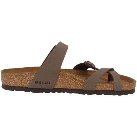 Birkenstock Mayari Birko Flor Nubuk Sandale Normal Braun