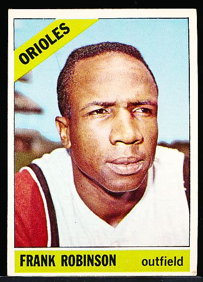 Lot Detail - 1966 Topps Baseball- #310 Frank Robinson, Orioles