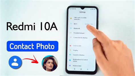 Redmi 10A Full Contact Photo Settings Redmi 10A How To Set Photo In