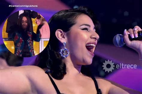 “canta Conmigo Ahora” Agustina Sol Pereyra La Favorita De Alejandro