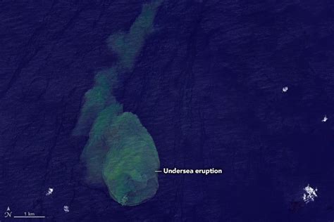 NASA Satellite Captures Submarine Eruption of Kavachi Volcano, Called ...