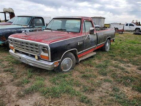 1984 Dodge Ram D150 Royal Se Pickup Adam Marshall Land And Auction Llc