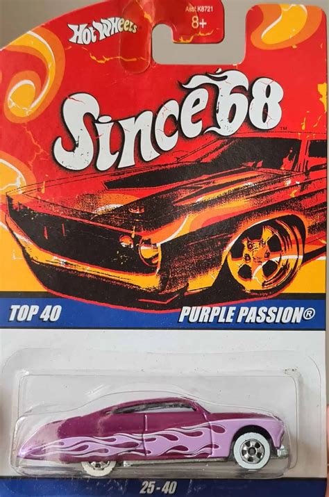 Hot Wheels Since 68 Purple Passion Universo Hot Wheels