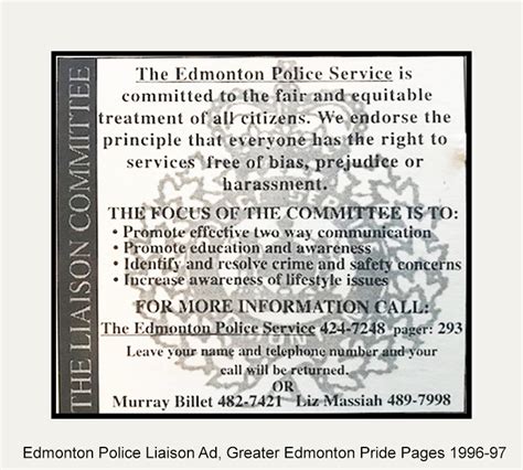 Edmonton Police Service — Edmonton Queer History Project