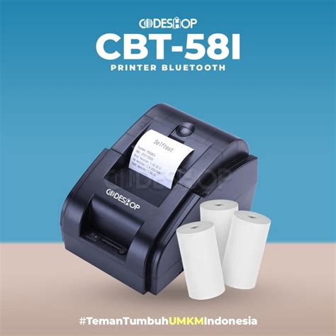 Jual Printer Thermal Codeshop Cbt I Struk Mm Usb Bluetooth Rj