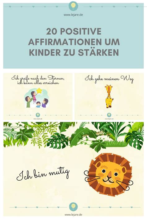 Affirmationen Um Dein Kind Zu St Rken Achtsamkeit F R Kinder