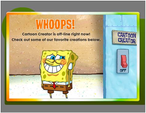 Spongebob Character Creator Nickelodeon - Kinna Merrili