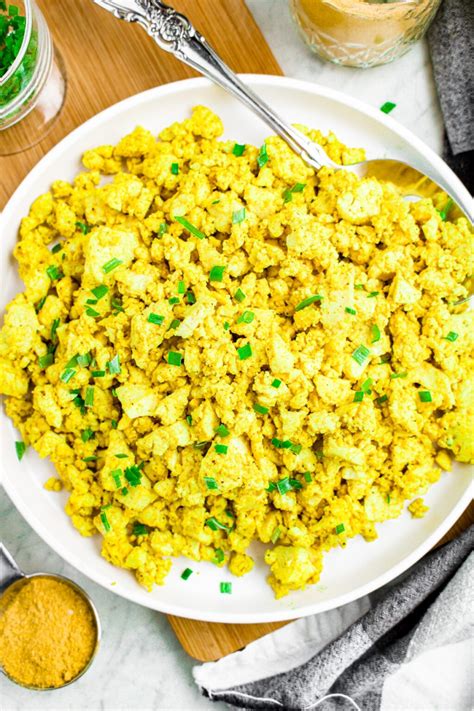 No Fail Tofu Scramble Recipe Vegan