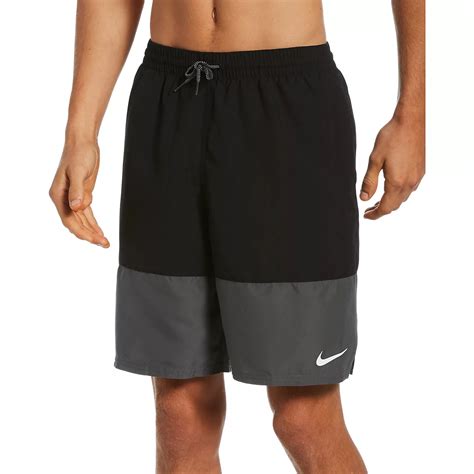 Nike Men’s Swim Split Volley Shorts 9 In Academy