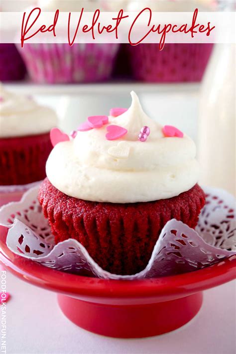 Red Velvet Cupcakes • Food, Folks and Fun