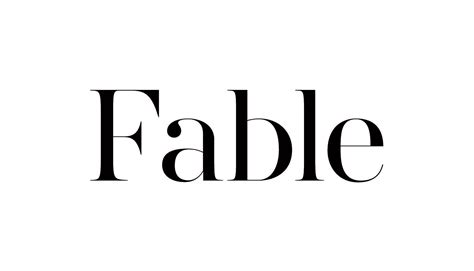 Fable Logo - LogoDix