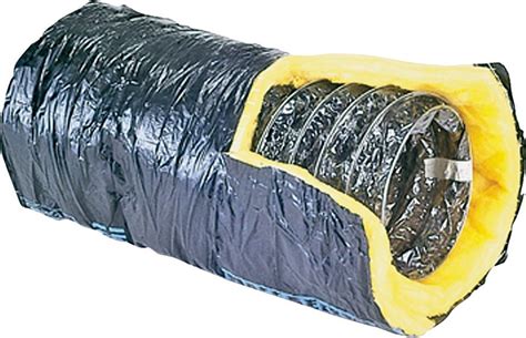 Master Flow F6ifd Flexible Insulated Air Duct Pipe 8 In X 25 Ft