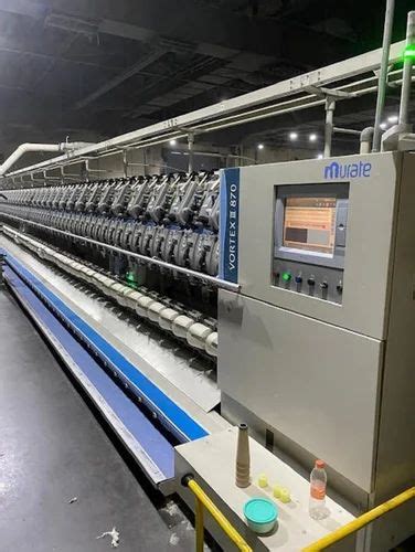 Steel Muratec Vortex MVS870 Spinning Machines For Yarn Twisting