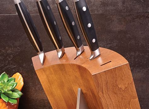 Custom Knife Block Woodworking Project Woodsmith Plans