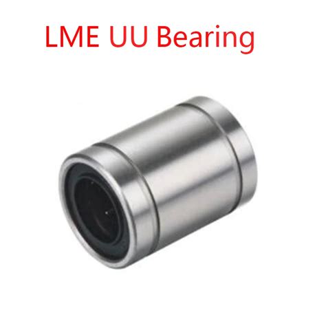 Pcs Lot Lme Uu Linear Ball Bearing Bush Bushing Linear Motion Bearing