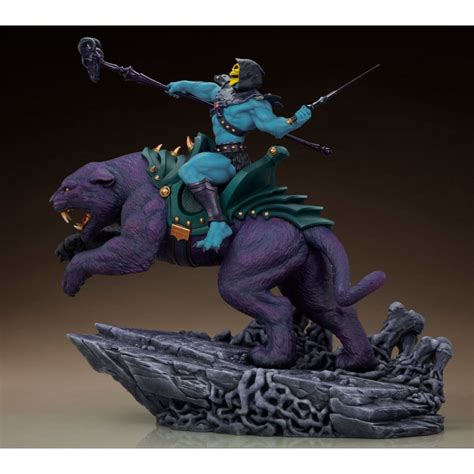 Statue Skeletor Panthor Classic Deluxe Tweeterhead Maitres De L Univers