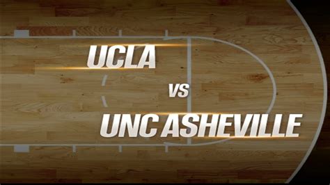 Unc Asheville Vs Ucla College Basketball Pick And Prediction Ncaa