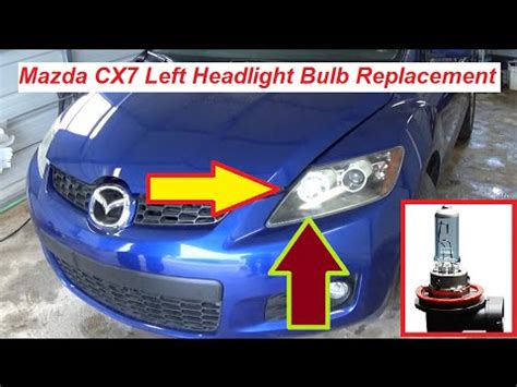 Change Headlight Bulb In Mazda Cx