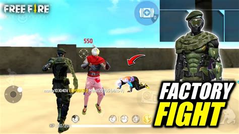 1 Vs 2 Factory Fist Fight 👊🔥 Free Fire Factory Gameplay Garena Free