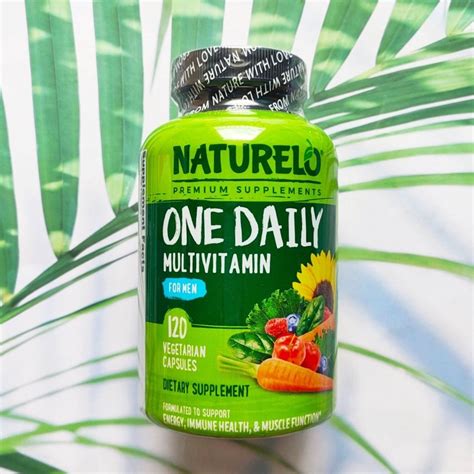 Naturelo One Daily Multivitamin For Men Vegetarian Capsules