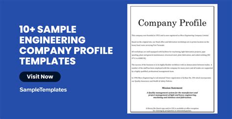 Free Engineering Company Profile Samples In Pdf Ms Word