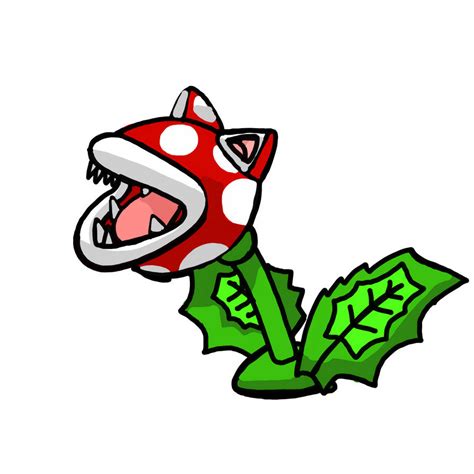 Cat Piranha Plant By Robynhillzoneact25 On Deviantart