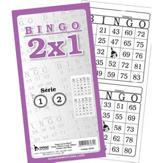 Cartelas De Bingo E Bing O Tamoio Papel Jornal Individual X X