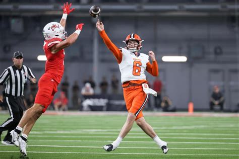 Kyle McCord Syracuse 5 1 How Did He Compare To Ohio State Football S