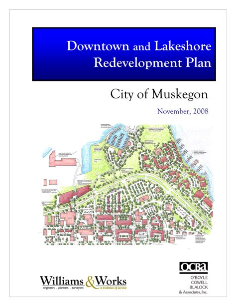 City Of Muskegon Downtown And Lakeshore Redevelopment Plan Docslib