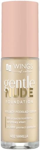 AA WINGS OF COLOR Gentle Nude Podkład 402 Vanilla 13701315218 Allegro pl