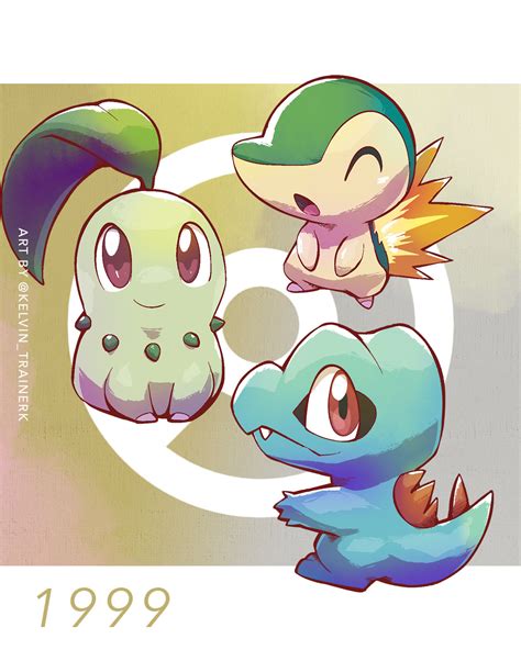 Pokemon Johto Starters