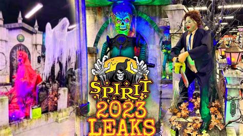 Spirit Halloween 2023 Theme And Animatronics Leaked Youtube