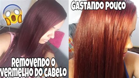 Tinta 7.1 Tira O Vermelho Do Cabelo - Como tirar a tinta vermelha do cabelo - desbotando o cabelo gastando ...