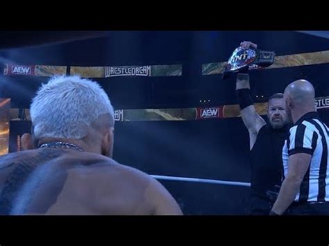 CHRISTIAN CAGE Vs DARBY ALLIN TNT Championship Match AEW WrestleDream