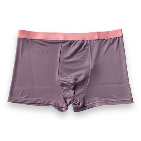 Jual VIP COD Celana Dalam Pria Ice Silk Solid Color Men Boxer CD74