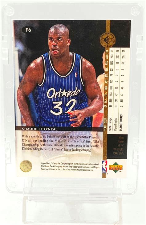 Upper Deck Sp Bronze Championship Series Nba Shaquille O Neal