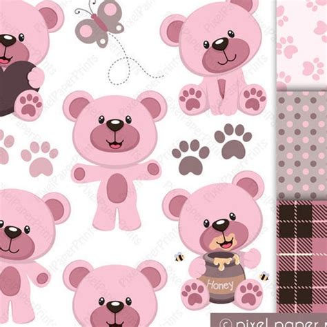 Goldilocks The Three Bears Clipart And Digital Paper Set Etsy Canada